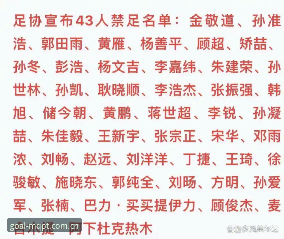 买球平台官方正版 买球体育官网解读足协第三批禁足名单——深度分析中国足球反腐新动向